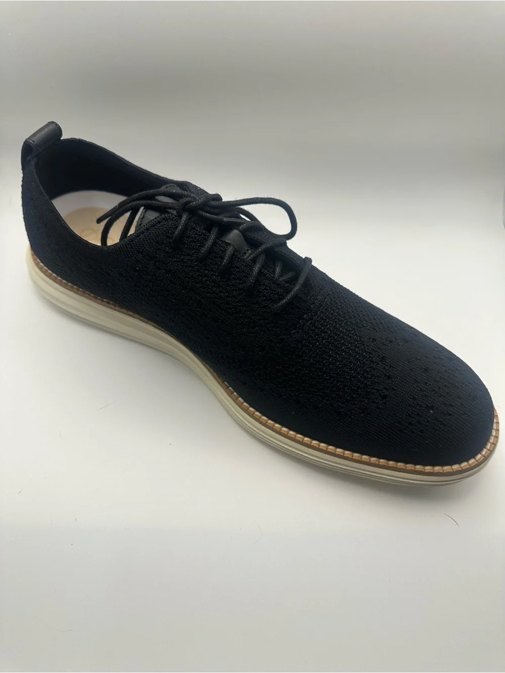 Cole Haan | OriginalGrand Stitchlite Wingtip Oxford Sneakers Black 9.5M NEW
